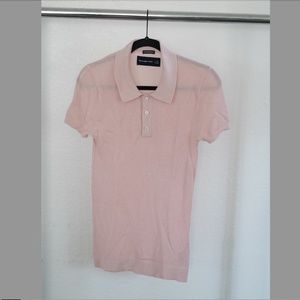 Pink Featherweight Abercrombie and Fitch Polo